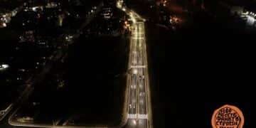 Bulevar u Čačku kao pista: Fantastični sminci nove saobraćajnice iz vazduha!