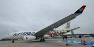 Treći avion Er Srbije za dugolinijski saobraćaj stigao u Beograd