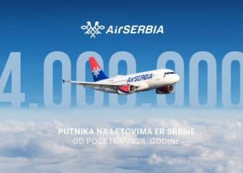 Er Srbija prevezla četiri miliona putnika od početka godine