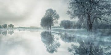 Zimska tišina i čar Perućačkog jezera