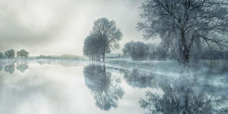 Zimska tišina i čar Perućačkog jezera