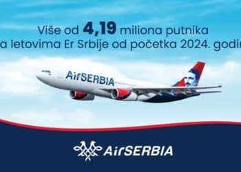 Er Srbija već sada premašila broj putnika iz 2023. godine