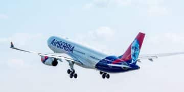 Sve više putnika leti Er Srbijom