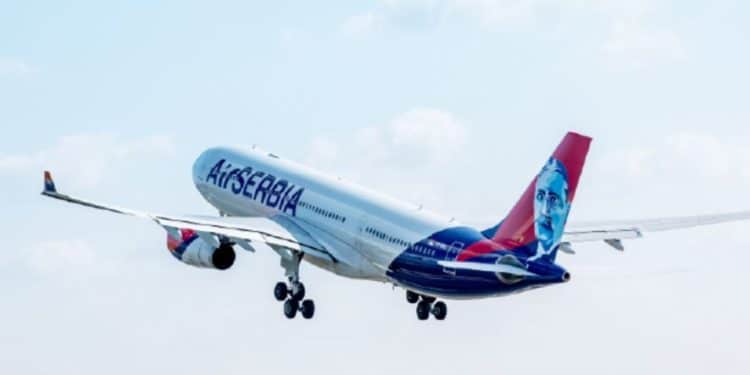 Sve više putnika leti Er Srbijom