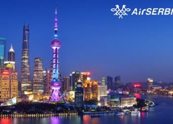 Šest uspešnih meseci direktnih letova Er Srbije za Šangaj
