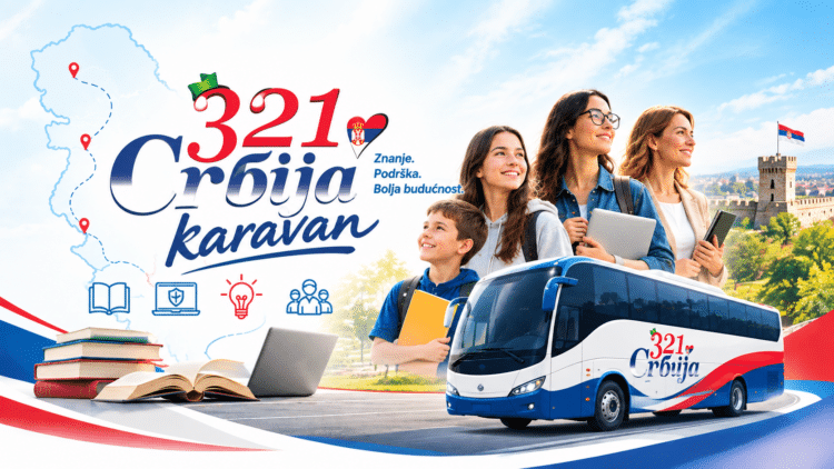 Kreće „321 Srbija karavan“: Edukativni programi za decu, mlade i žene širom Srbije