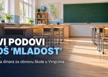 Posle više od tri decenije stižu novi podovi: za OŠ „Mladost“ u Vrnjcima odobrena tri miliona dinara