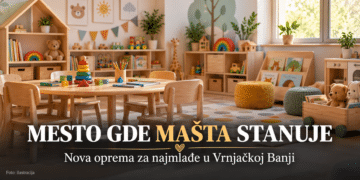 Mesto gde mašta stanuje: najmlađi u Vrnjačkoj Banji dobijaju nove prostore za igru i učenje